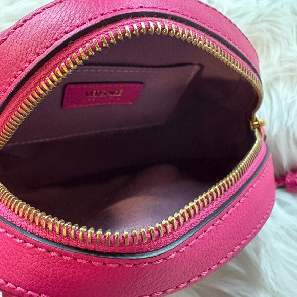 Versace Medusa Disco Bag Calf Leather in Fuchsia - Picture 8 of 10